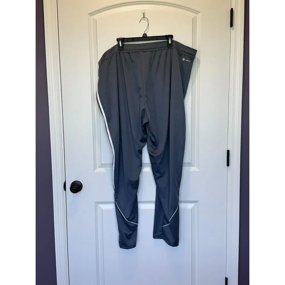 NWT Adidas Tiro 23 League Football/Soccer Track Pants Gray Size 4XL